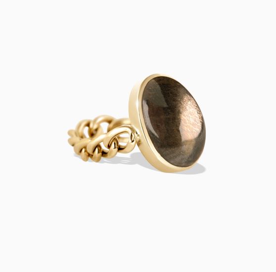 انگشتر پایه زنجیری کارتیه