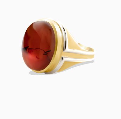 انگشتر تک سنگ مردانه