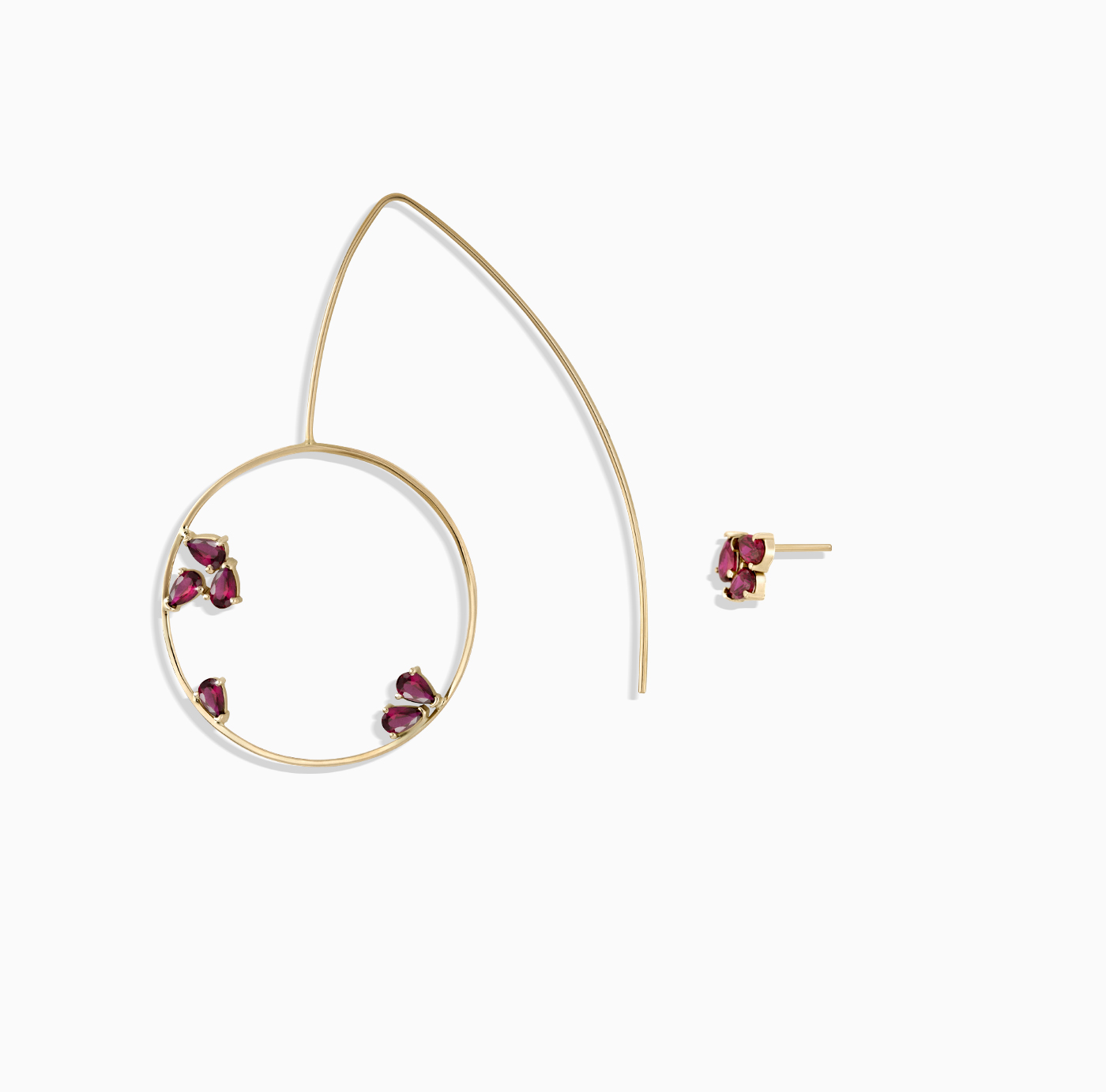 نامتقارن میخی انار