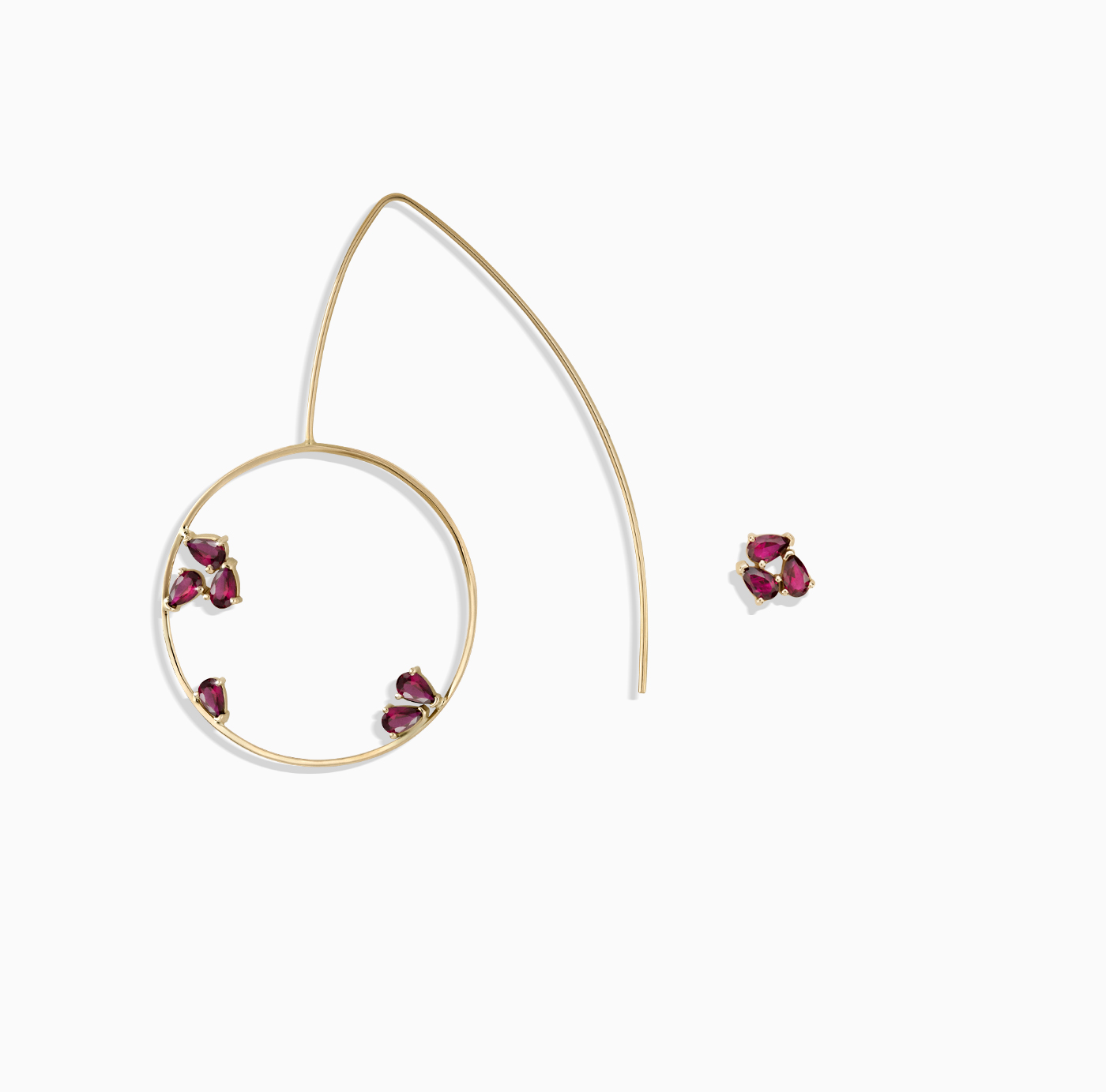 نامتقارن میخی انار