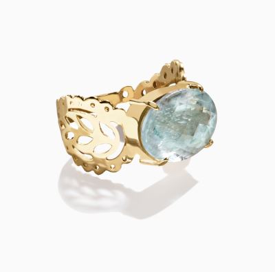 انگشتر پایه الگو ترمه