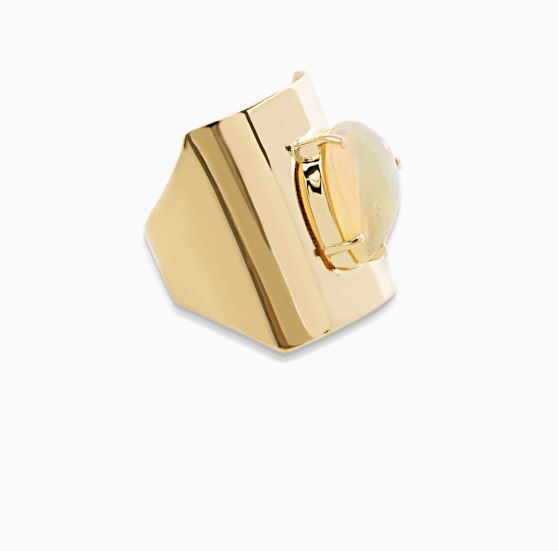 انگشتر تک سنگ اشک