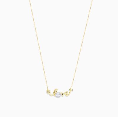 گردنبند میانه پایه زنجیری عشق