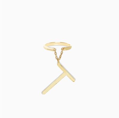 رینگ اویز دار حرفT