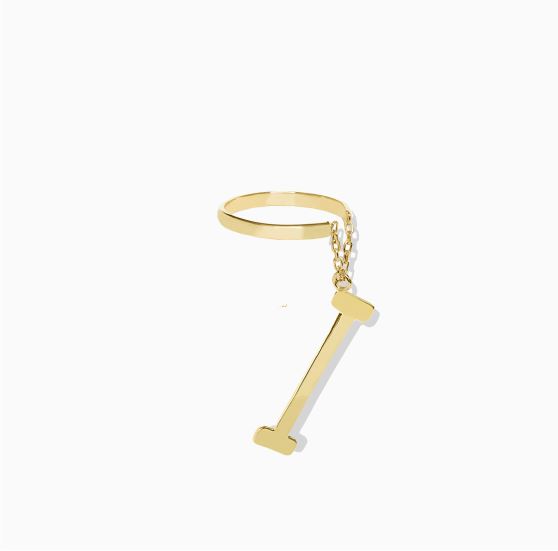 رینگ اویز دار حرفI