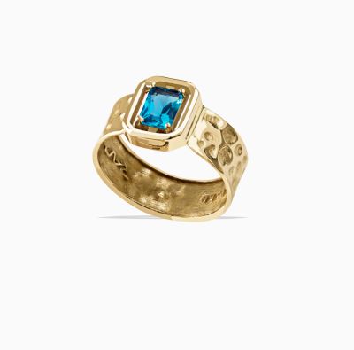 انگشتر تک سنگ صحرا