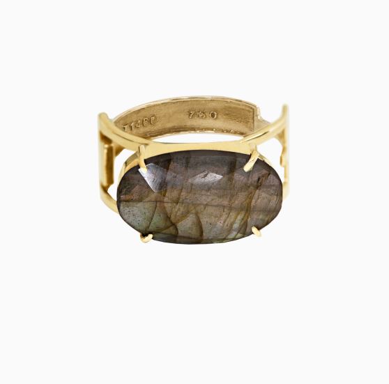 انگشتر تک سنگ سگک