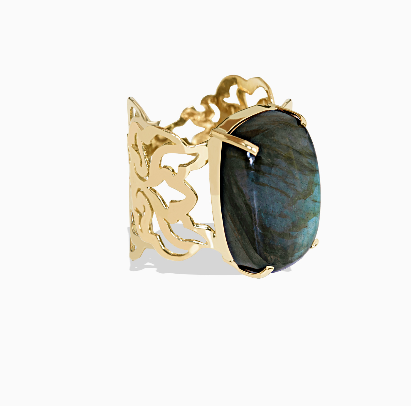 انگشتر پایه الگو اسلیمی