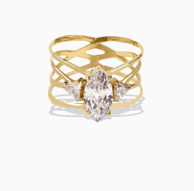 انگشتر Engagement هندسی