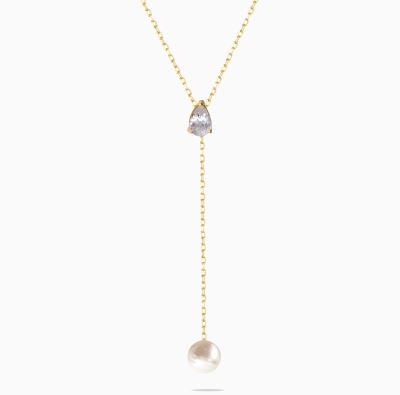 گردنبند کراواتی میانه اشک