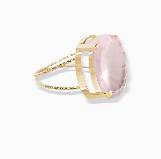 انگشتر دو رینگی کونیک بافت