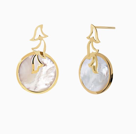 گوشواره میخی دراپ گل