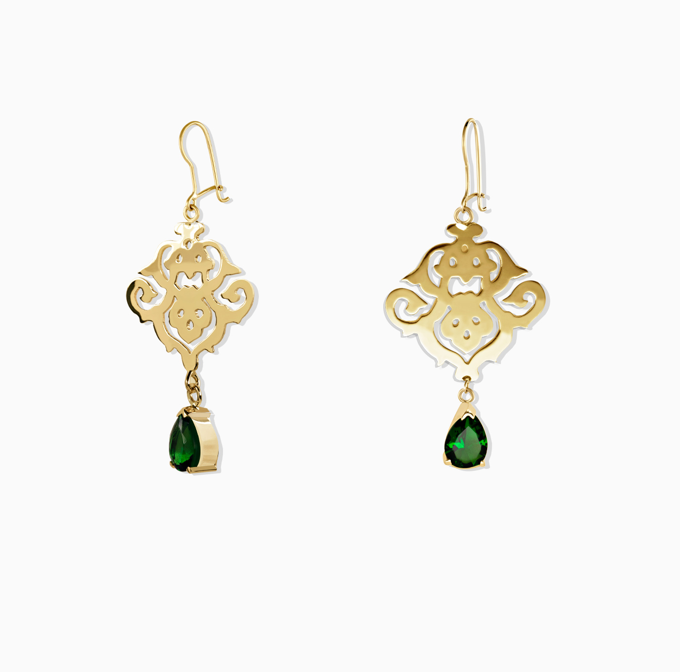 گوشواره عصایی اسلیمی