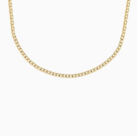 گردنبند زنجیر میانه کارتیه لایت