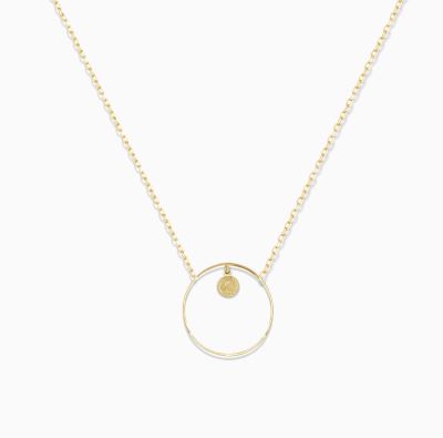 گردنبند میانه پایه زنجیری سکه