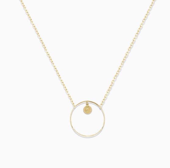 گردنبند میانه پایه زنجیری سکه