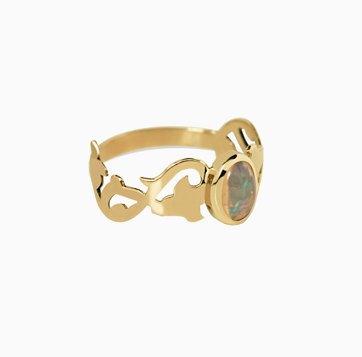 انگشتر پایه الگو اسلیمی