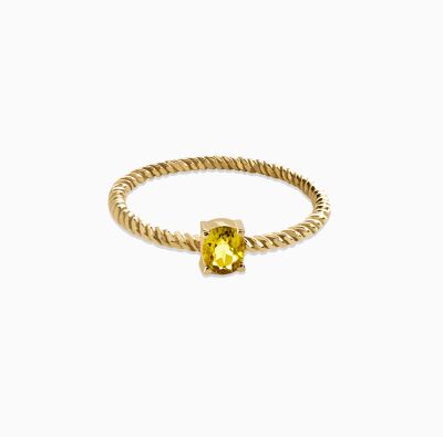 انگشتر تک سنگ بافت