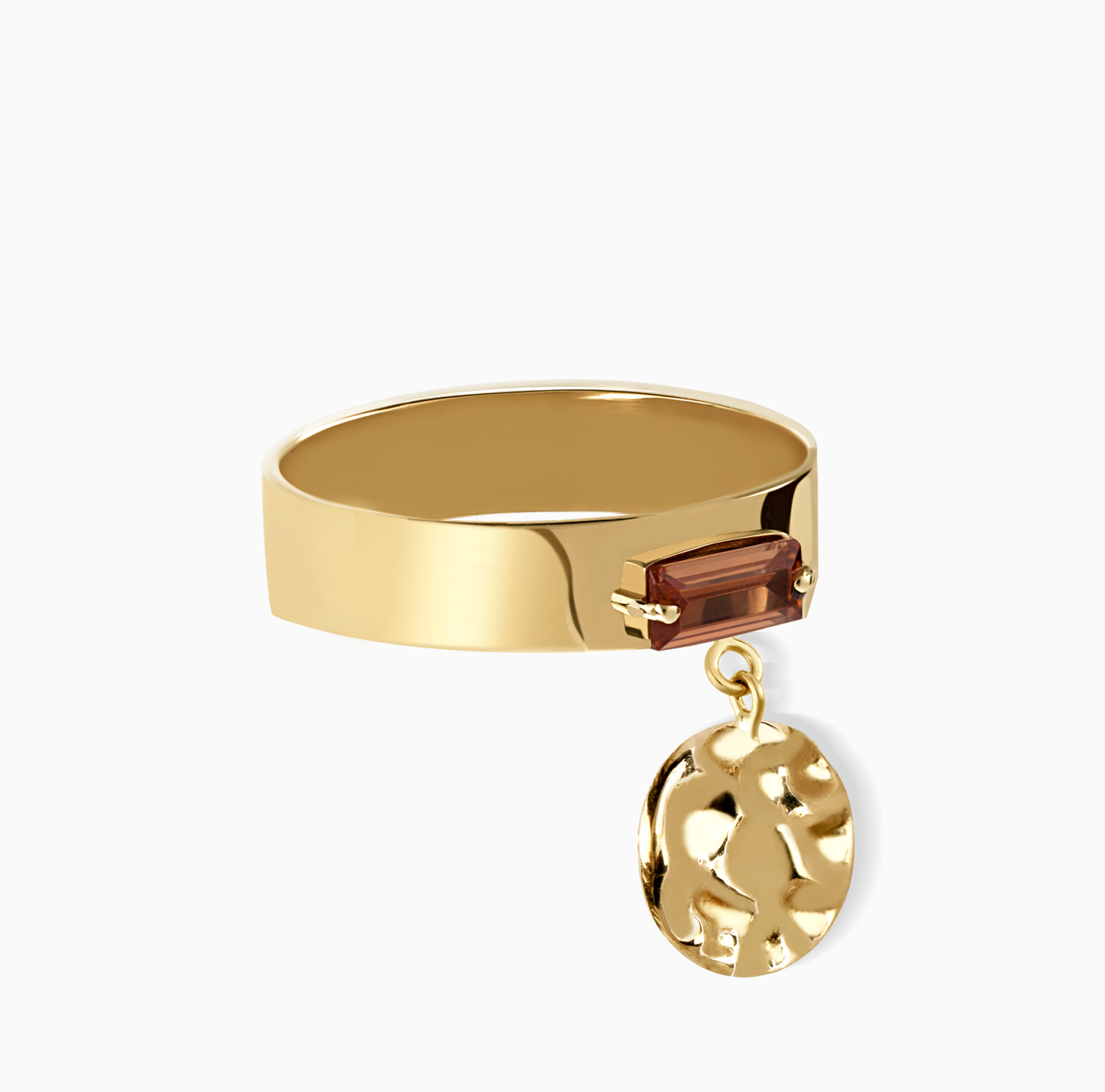 انگشتر رینگ ساده صحرا