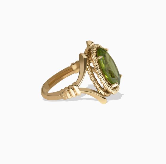 انگشتر دو شاخ بافت