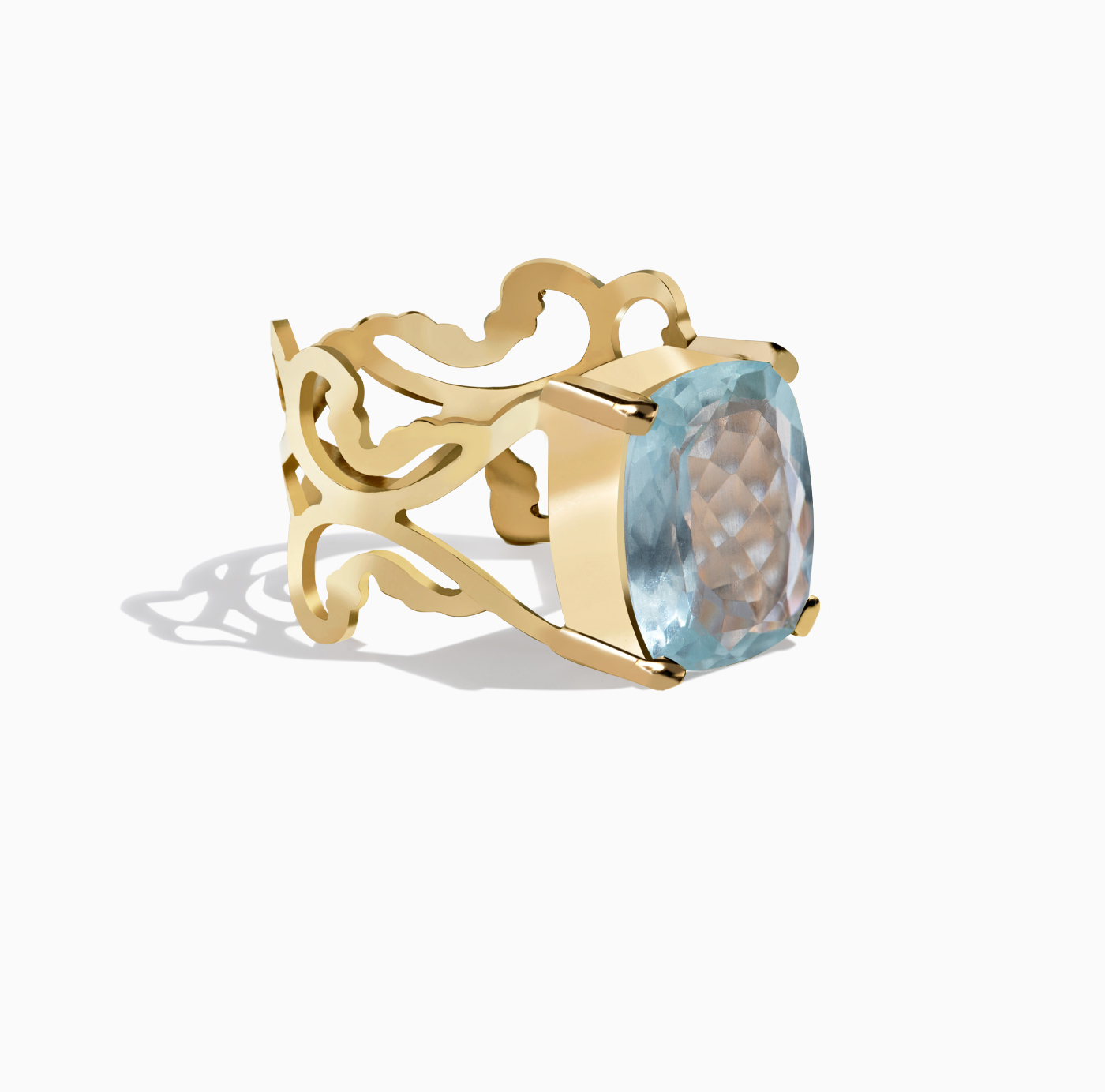 انگشتر پایه الگو اسلیمی