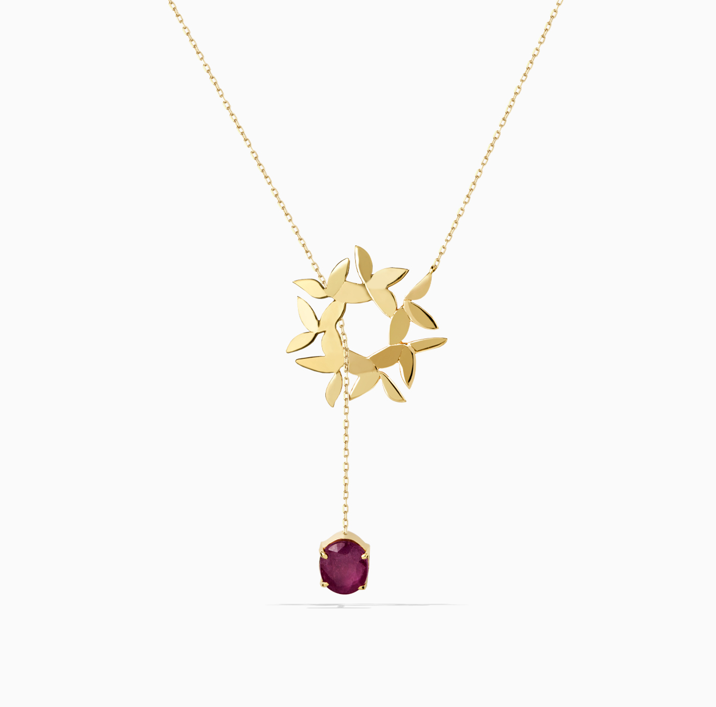 گردنبند میانه کراواتی خورشید