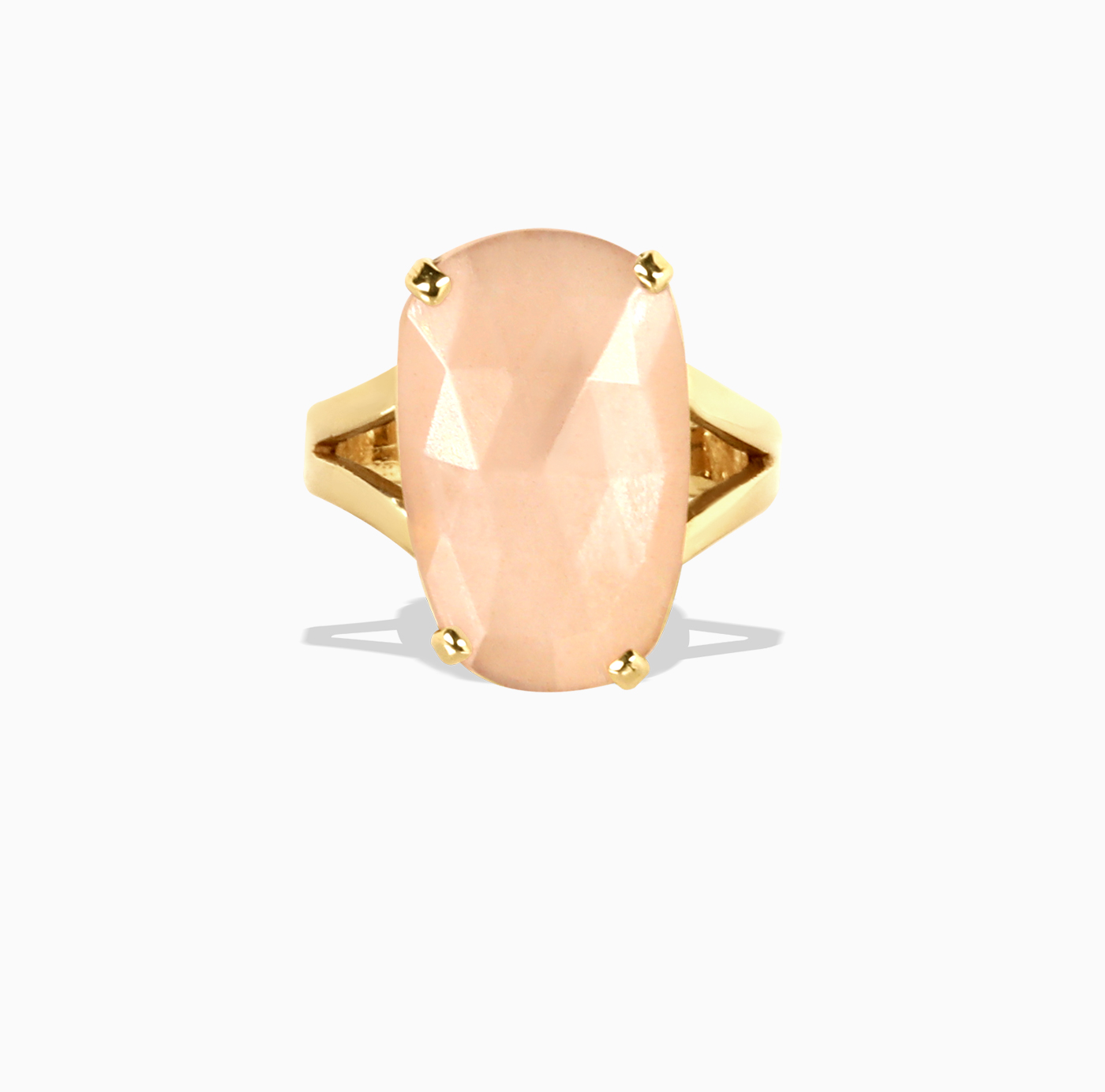 انگشتر دو شاخ هندسی