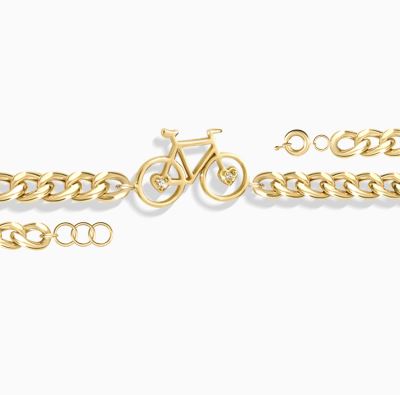 دستبند پایه زنجیری دوچرخه